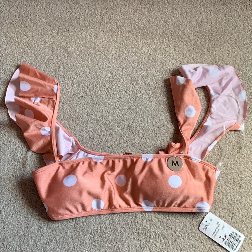 Off the shoulder bikini top